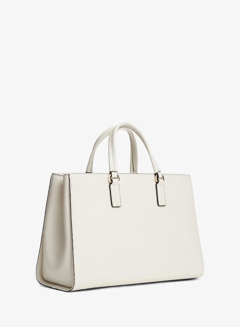 TOMMY HILFIGER Essential Monogram Crossbody Satchel